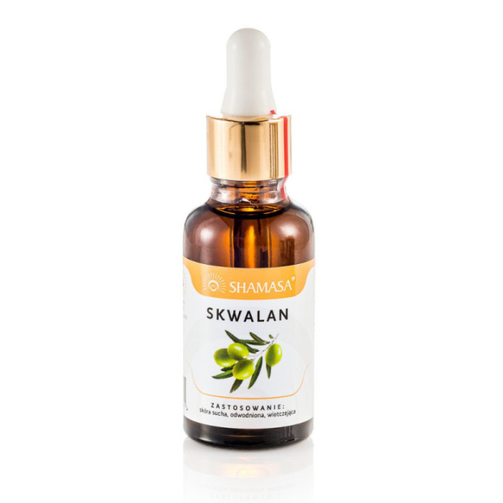Skwalan - intensywne uelastycznienie duża pojemność 30 ml Shamasa