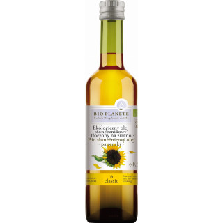 BIO Olej Słonecznikowy VIRGIN BIO Planete 500 ml