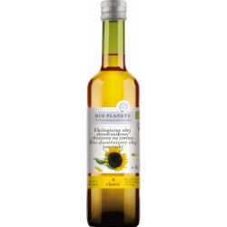 BIO Olej Słonecznikowy VIRGIN BIO Planete 500 ml