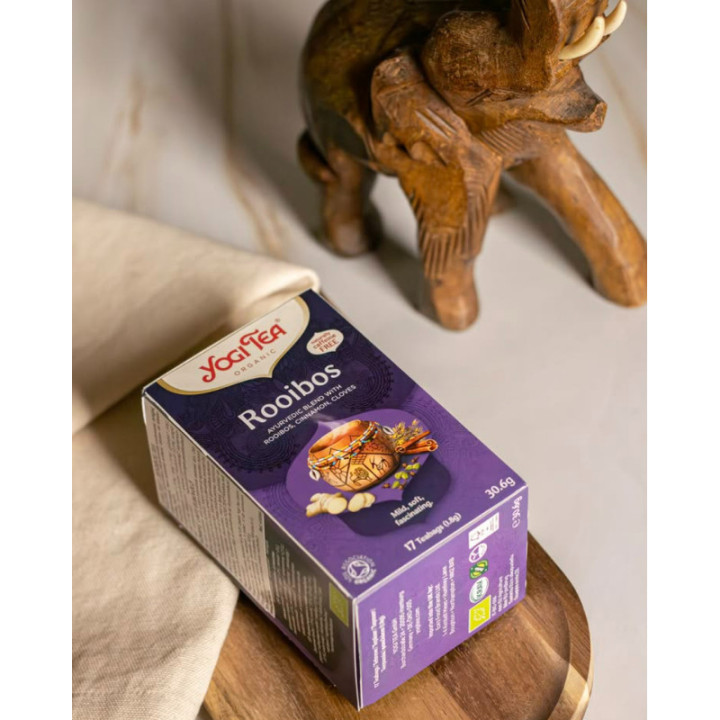 Herbatka Rooibos BIO (17 saszetek x 1,8 g) 30,6 g - Yogi Tea