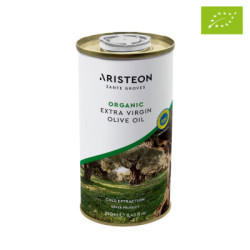 Ekologiczna oliwa z oliwek EXTRA VIRGIN 250 ml ARISTEON Grecja Zakynthos