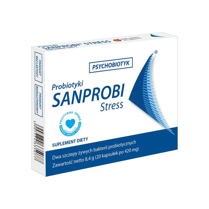 SANPROBI® Stress 20 kapsułek - psychobiotyk