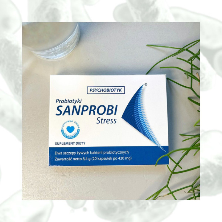 SANPROBI® Stress 20 kapsułek - psychobiotyk