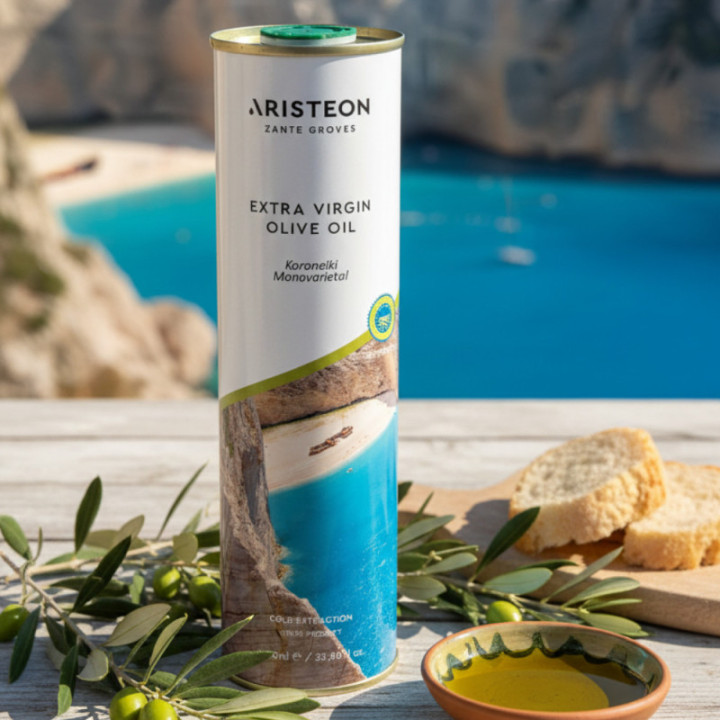 Oliwa z oliwek z pierwszego tłoczenia EXTRA VIRGIN 1000 ml ARISTEON