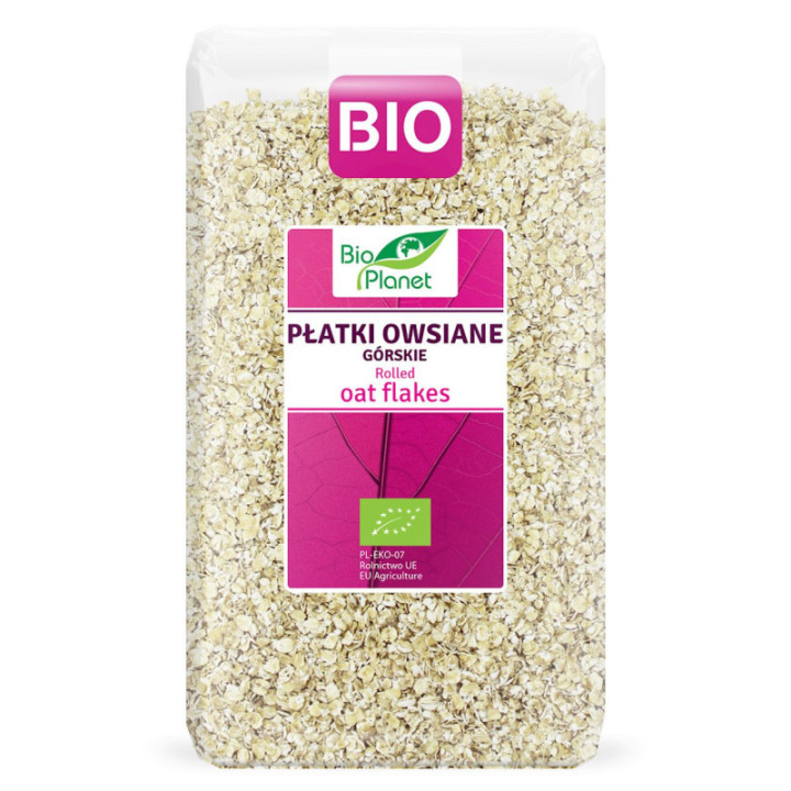 Płatki owsiane górskie BIO 300 g – Bio Planet