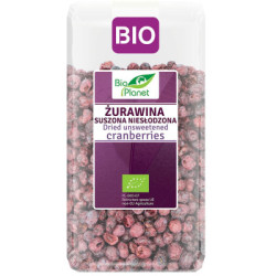 Żurawina suszona niesłodzona BIO 50 g – Bio Planet