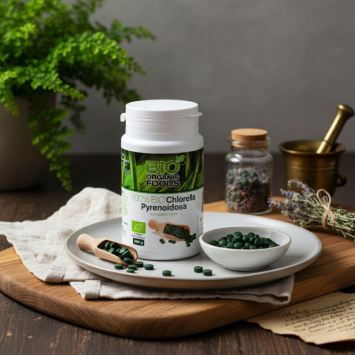 Chlorella Pyrenoidosa BIO Organic Foods 300 g