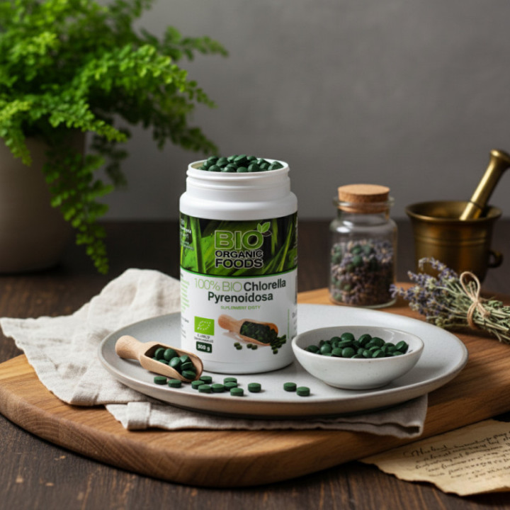 Chlorella Pyrenoidosa BIO Organic Foods 300 g