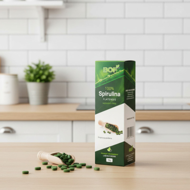 BIO Spirulina Platensis – Naturalne Źródło Białka i Witaminy B