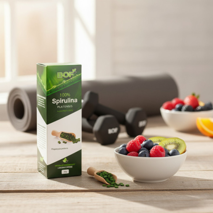 BIO Spirulina Platensis – Naturalne Źródło Białka i Witaminy B