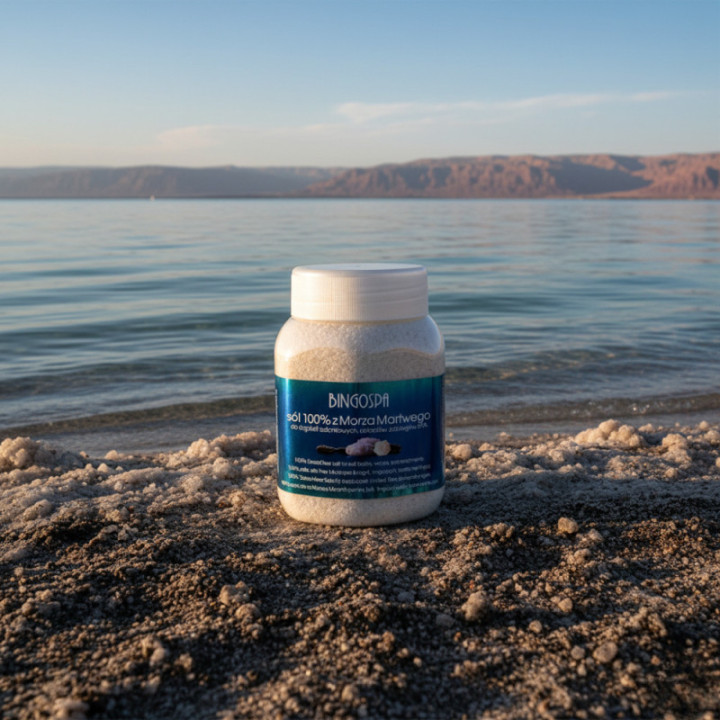 Sól 100% z Morza Martwego 1250 g BINGOSPA Dead Sea