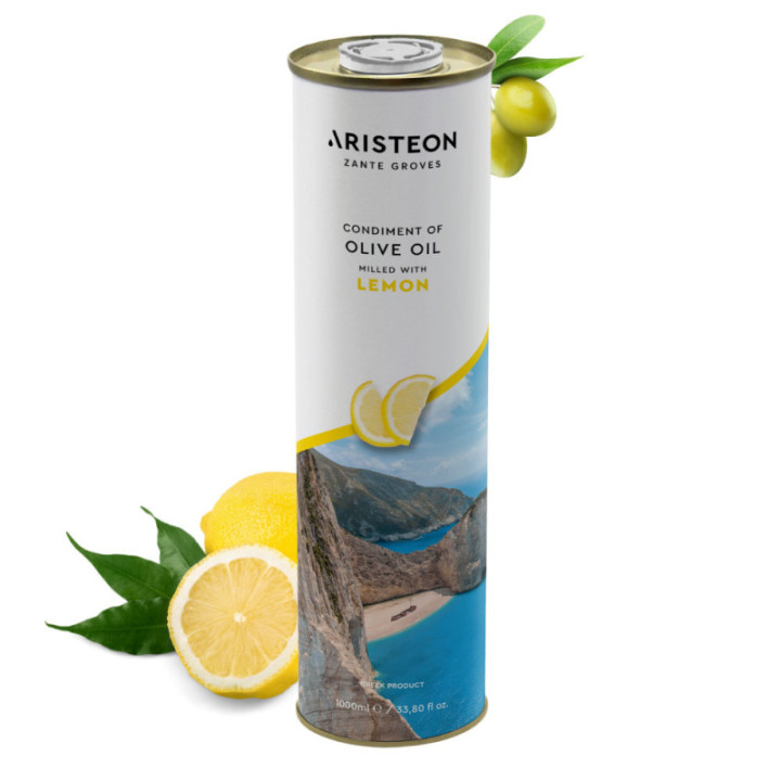 Oliwa z oliwek z dodatkiem cytryny 1000 ml ARISTEON