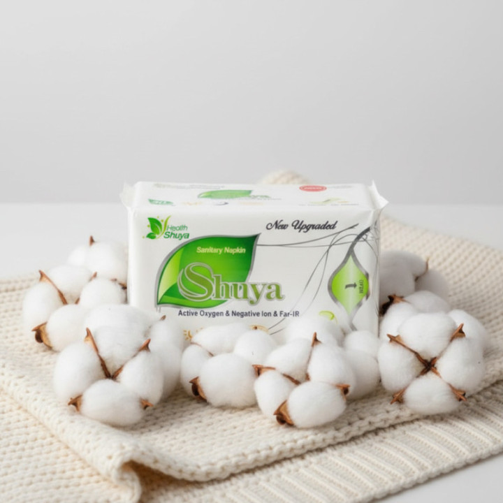 Wkładki Shuya Health | Efekt chłodzenia, cienkie, 155 mm (30 sztuk)