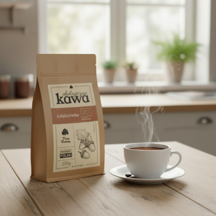 Kawa z żołędzi BIO Dary Natury – ekologiczna kawa