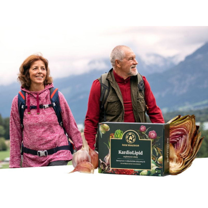 KardioLipid 30 kapsułek wegańskich - Herbal Pharmaceuticals