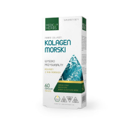 Kolagen Morski 450 mg 60 kapsułek, suplement diety - MEDICA HERBS