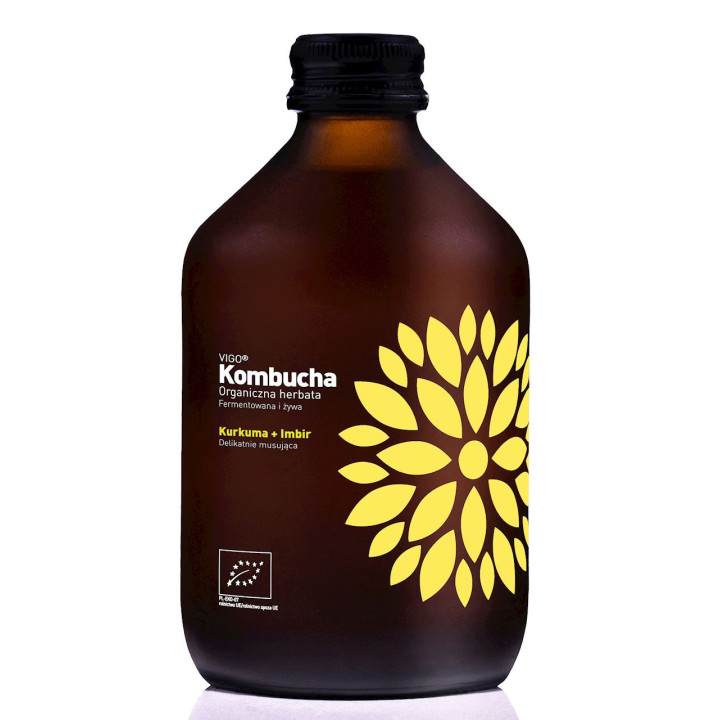 Kombucha BIO Kurkuma i Imbir 330 ml - Vigo