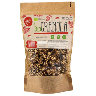Granola z Goji bez dodatku cukru, bezglutenowa BIO 320 g - Papagrin