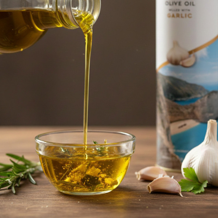Oliwa z oliwek z dodatkiem czosnku 1000 ml ARISTEON