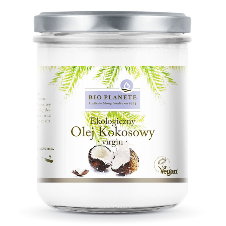 Olej Kokosowy Virgin BIO 400 ml - BIO Planete