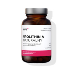 Urolithin A + Ekstrakt z Granatu 60 kapsułek, suplement diety - Organic Life