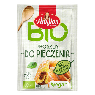 Proszek do pieczenia bezglutenowy BIO 12 g - Amylon