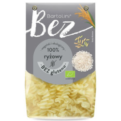 Makaron Ryżowy Świderki Bezglutenowy BIO 250 g – Bartolini