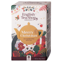 Zestaw świątecznych herbat 5 smaków BIO (20 x 1,95 g) 39 g - English Tea Shop Organic