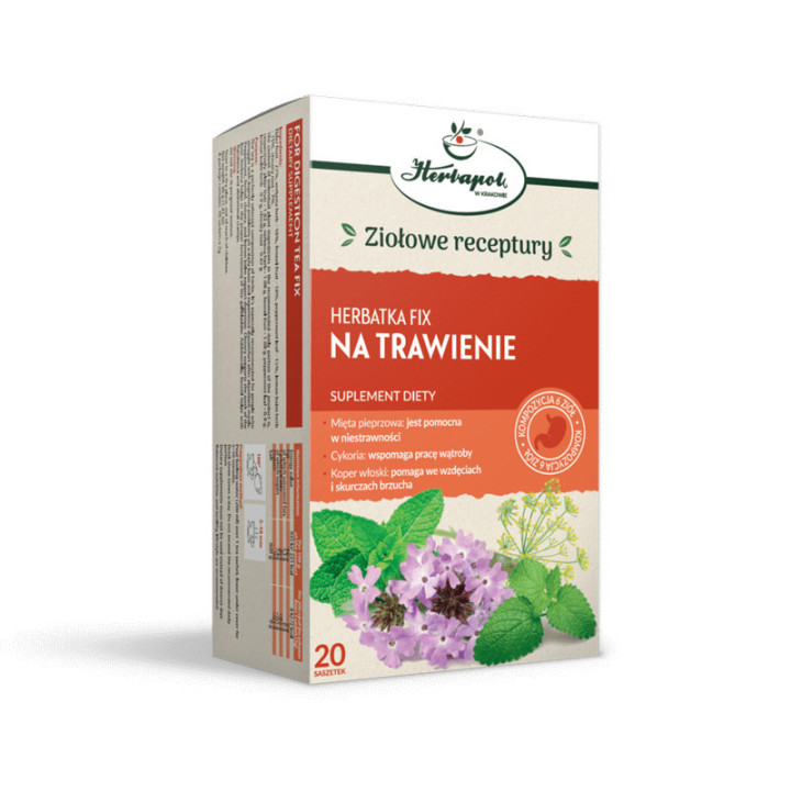 Herbata Trawienie fix 20x2g HERBAPOL KRAKÓW 40 g