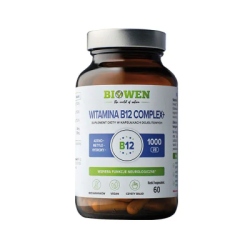 Witamina B12 Complex+ 60 kapsułek, suplement diety - Biowen