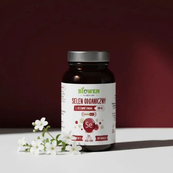 Selen organiczny 100 kapsułek, suplement diety - Biowen