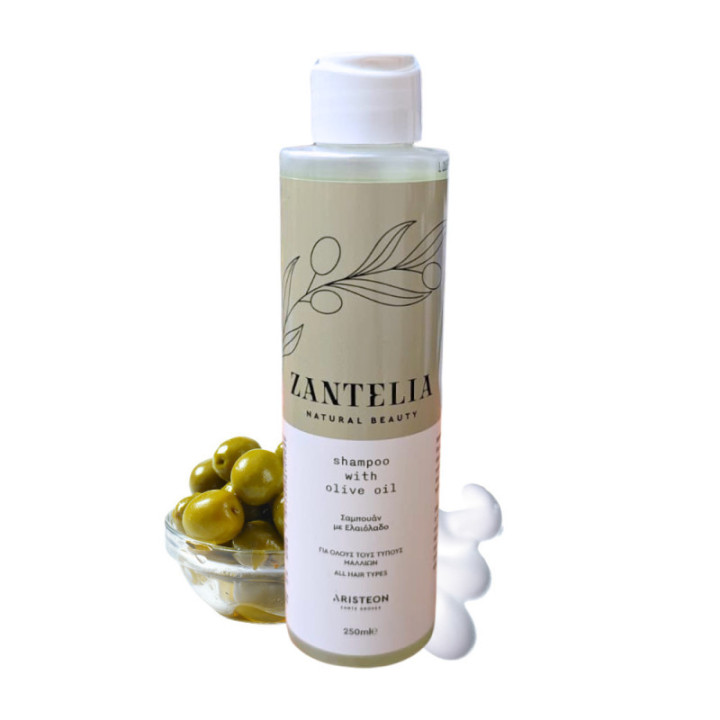 Szampon do włosów z oliwą z oliwek Zantelia Grecki 250 ml