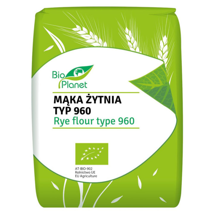 BIO Mąka Żytnia typ 960 BIO Planet 1 kg