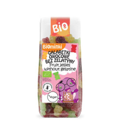 BIO galaretki owocowe bez żelatyny BIO Minki 100 g