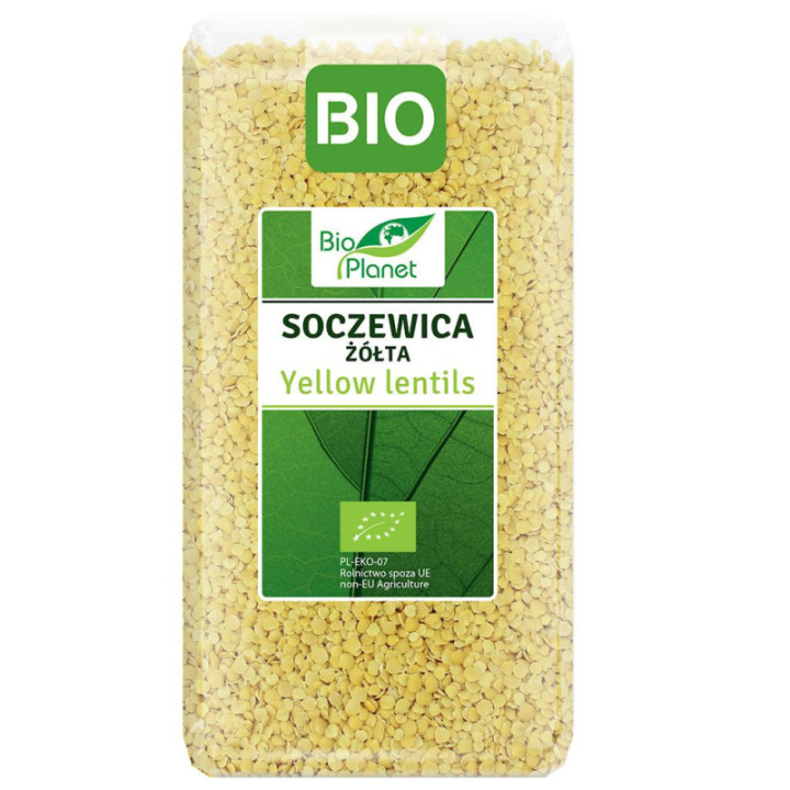 BIO Soczewica Żółta BIO Planet 500 g