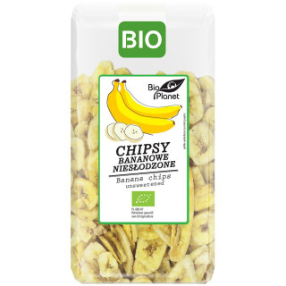 Chipsy bananowe BIO Planet | Ekologiczna przekąska bananowa