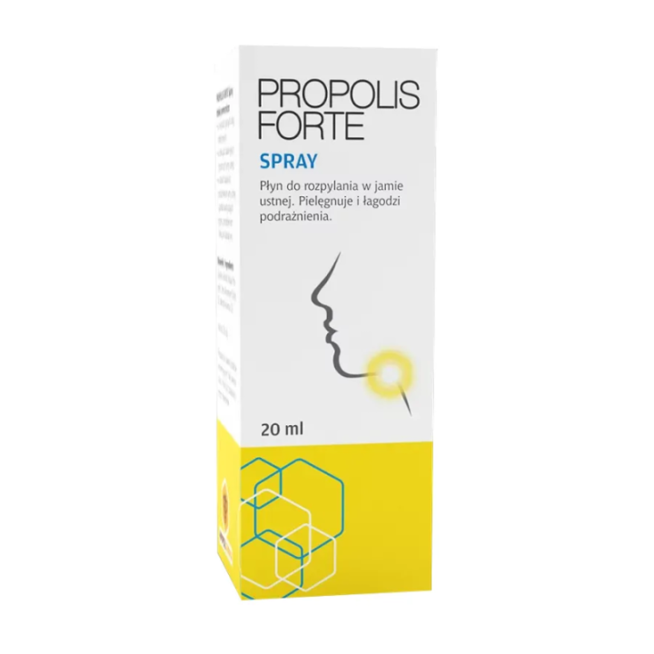 Propolis Forte spray do jamy ustnej łagodzi podrażnienia 20 ml - Apipol-Farma