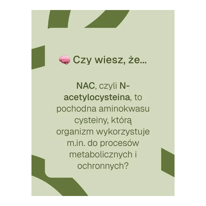 N-acetylo-L-cysteina (NAC) 400 mg, 100 kapsułek, suplement diety - Biowen