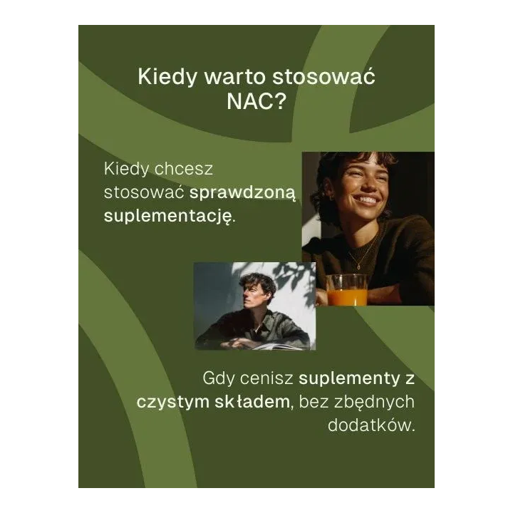 N-acetylo-L-cysteina (NAC) 400 mg, 100 kapsułek, suplement diety - Biowen
