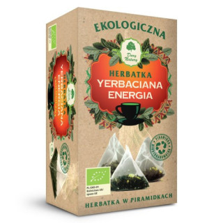 Herbatka yerbaciana energia EKO 22,5 g (15x1,5 g) - Dary Natury