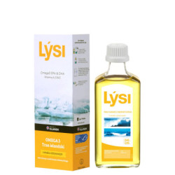 Tran islandzki o smaku cytrynowym 240 ml suplement diety - LYSI