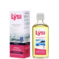 Tran islandzki o smaku tutti frutti 240ml suplement diety - LYSI