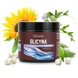 Glicyna + Tryptofan suplement diety 100 g - Skoczylas