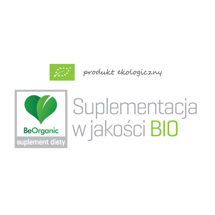 Serce i Krążenie BIO 500 mg x 100 tabletek suplement diety BeOrganic