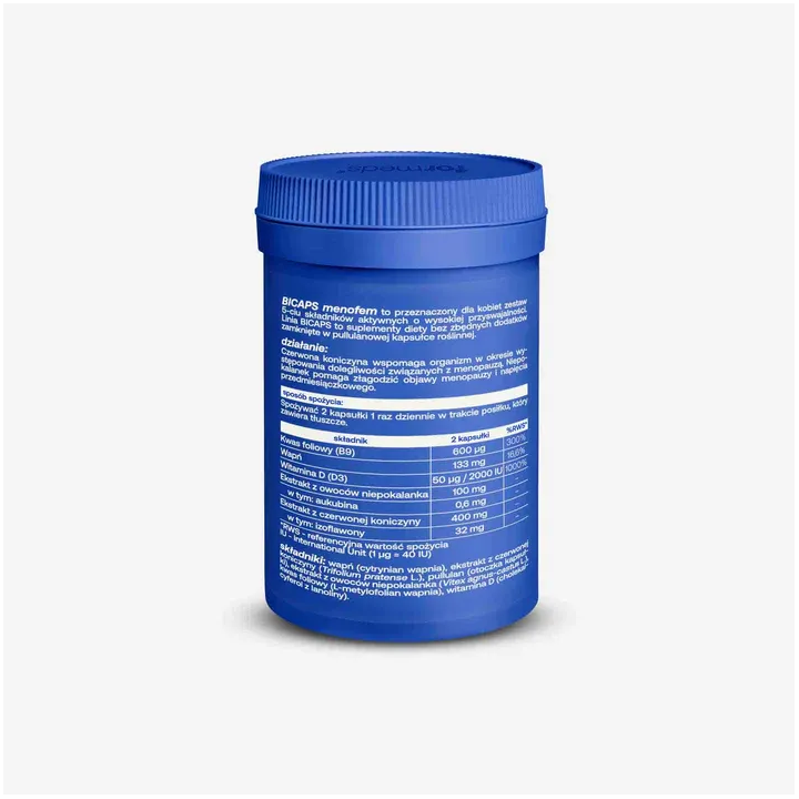 Formeds BICAPS menofem 60 kapsułek suplement diety - wspracie w menopauzie