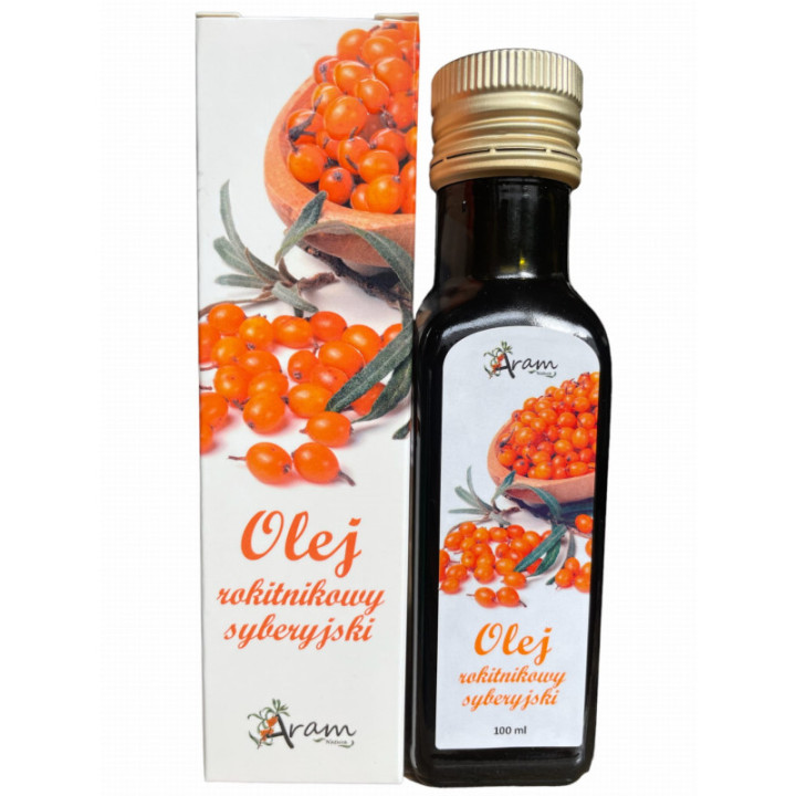 Olej rokitnikowy Aram Natura | Rokitnik syberyjski 230 mg karotenoidów