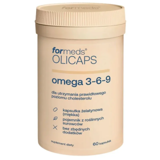 OLICAPS Omega 3-6-9 60 kaps. – Olej lniany ALA LA