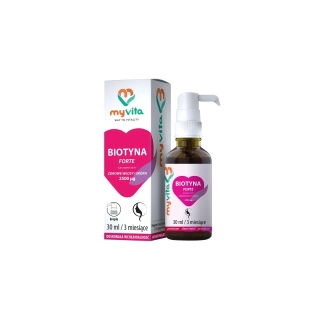 Biotyna FORTE 2500 µg w kroplach 30 ml | Quali®-Biotin