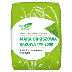 Mąka orkiszowa razowa typ 2000 BIO 1 kg – BIO PLANET