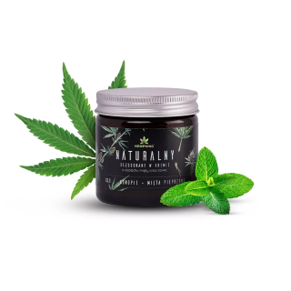 Naturalny dezodorant z CBD i miętą HempKing bez aluminium